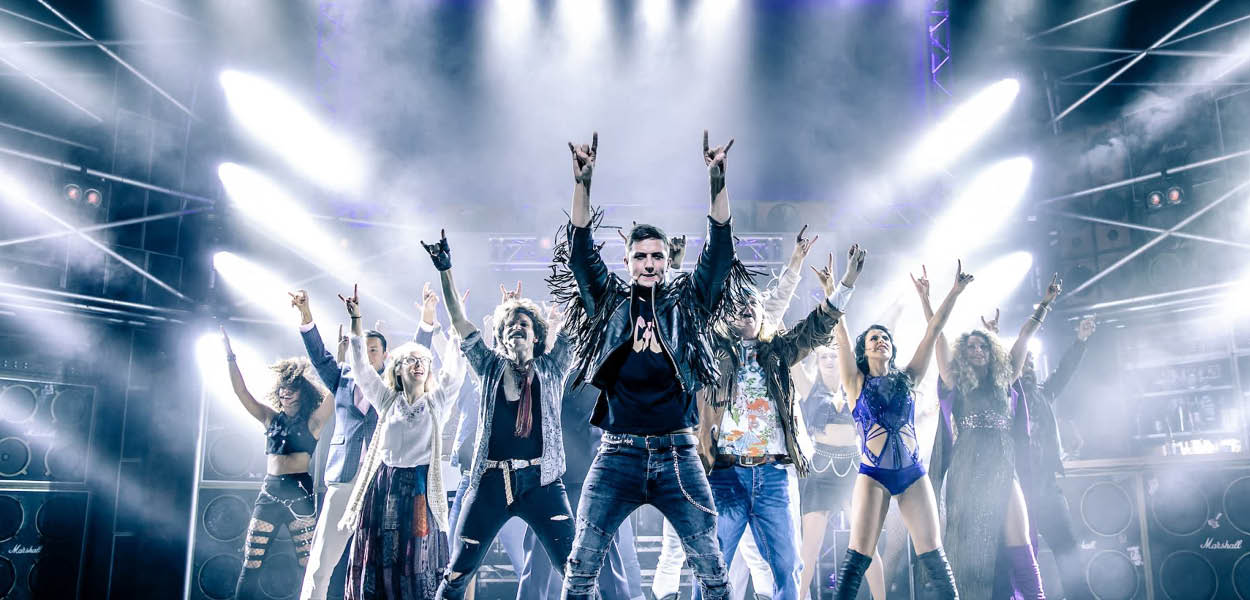 rock of ages, new victoria theatre, woking, guide to whats on, whats on, that's entertainment