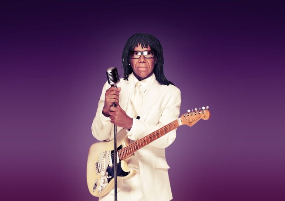 Nile Rodgers and CHIC perform at Sandown Park Racecourse, jockey club live, live musi, disco