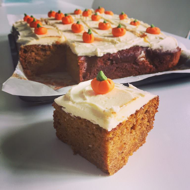 recipe, spiced pumpkin traybake, cooking, cooking at home, ingredients, method, halloween events