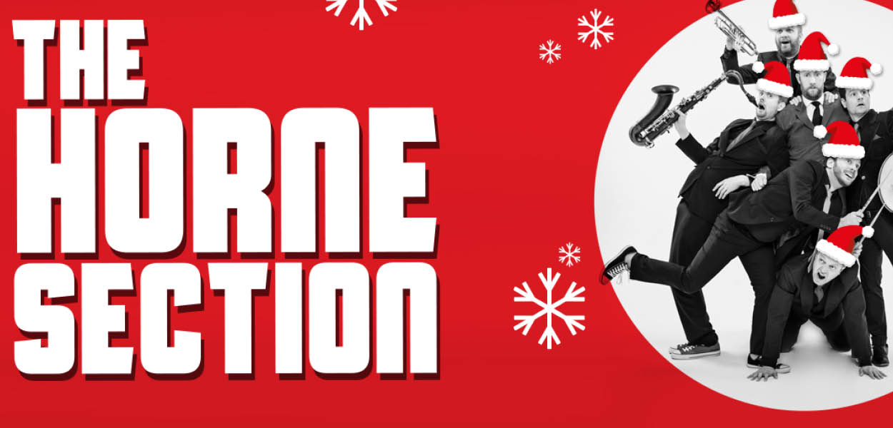 the horne section, alex horne, comedy, christmas, rose theatre, rose theatre kingston, stand-up comedy, music, funny songs, christmas event, things to do in december 2020, christmas 2020, theatre, whats on, guide to whats on, guide to, guide to surrey, guide to kingston