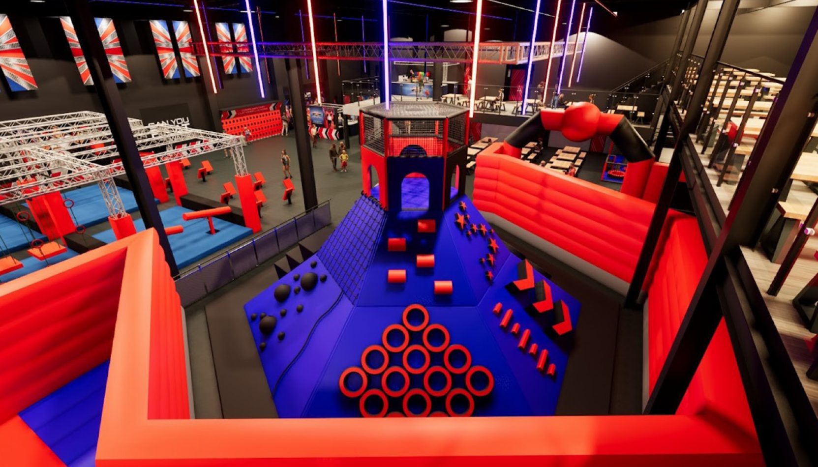ninja warrior, adventure park, ninja warrior adventure park, UK, guildford, surrey, competition, win tickets, family ticket, february 2023, whats on, guide to whats on, guide to surrey, guide to guildford