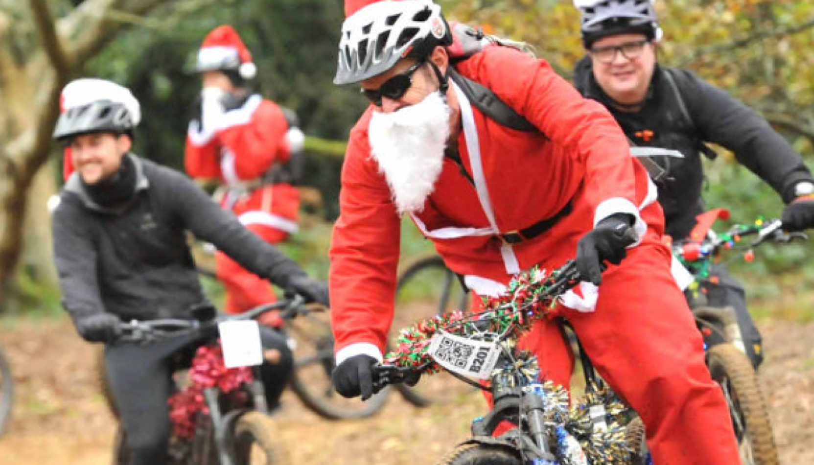 the sports locker, christmas, santa mtb, m4b, bike ride, christmas events, sports events, sports fixtures, surrey, guide to surrey, guide to whats on, guide to sports in surrey, guildford, dorking, surrey hills, guide to surrey hills,