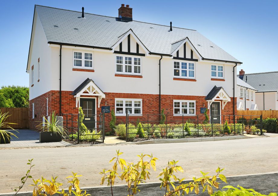 A picture of the exterior view Barley Meadows, Badshot Lea