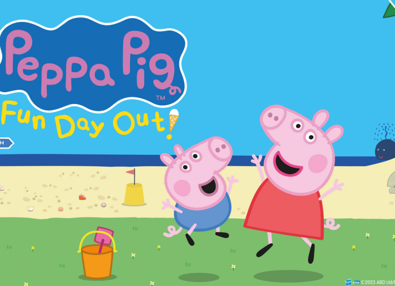 peppa pig, g live, guildford, trafalgar theatres, whats on, family theatre, family events, january 2024, guide to surrey, guide to whats on in surrey, visit surrey, experience Guildford